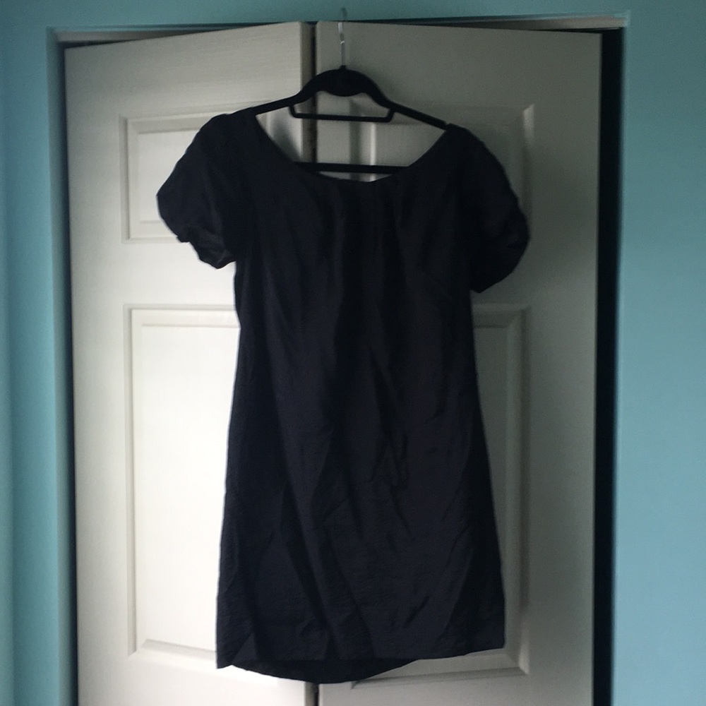 Black dress with sleeve